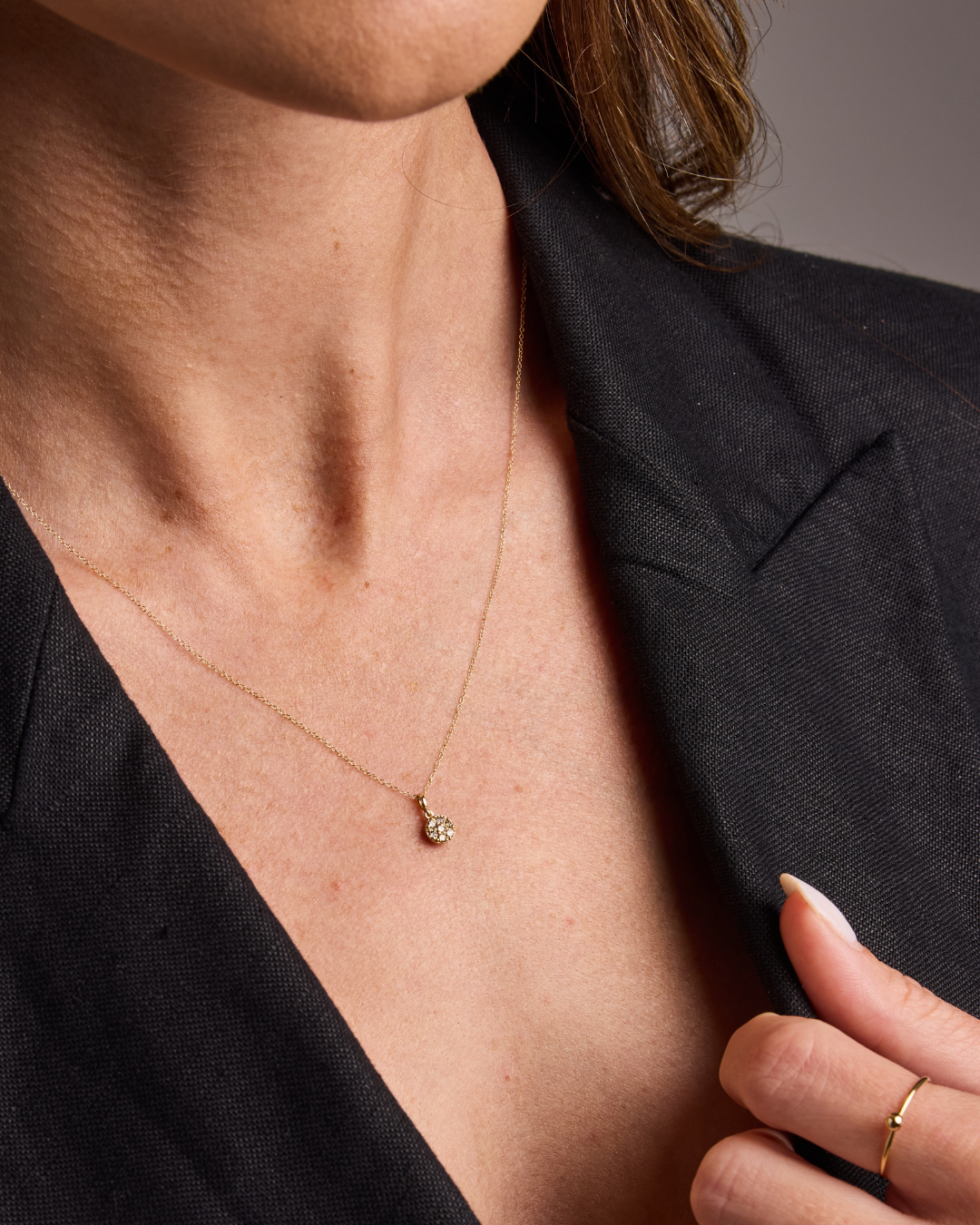 The Trisha Pave Necklace