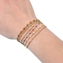 Load image into Gallery viewer, Enamel beaded bracelets