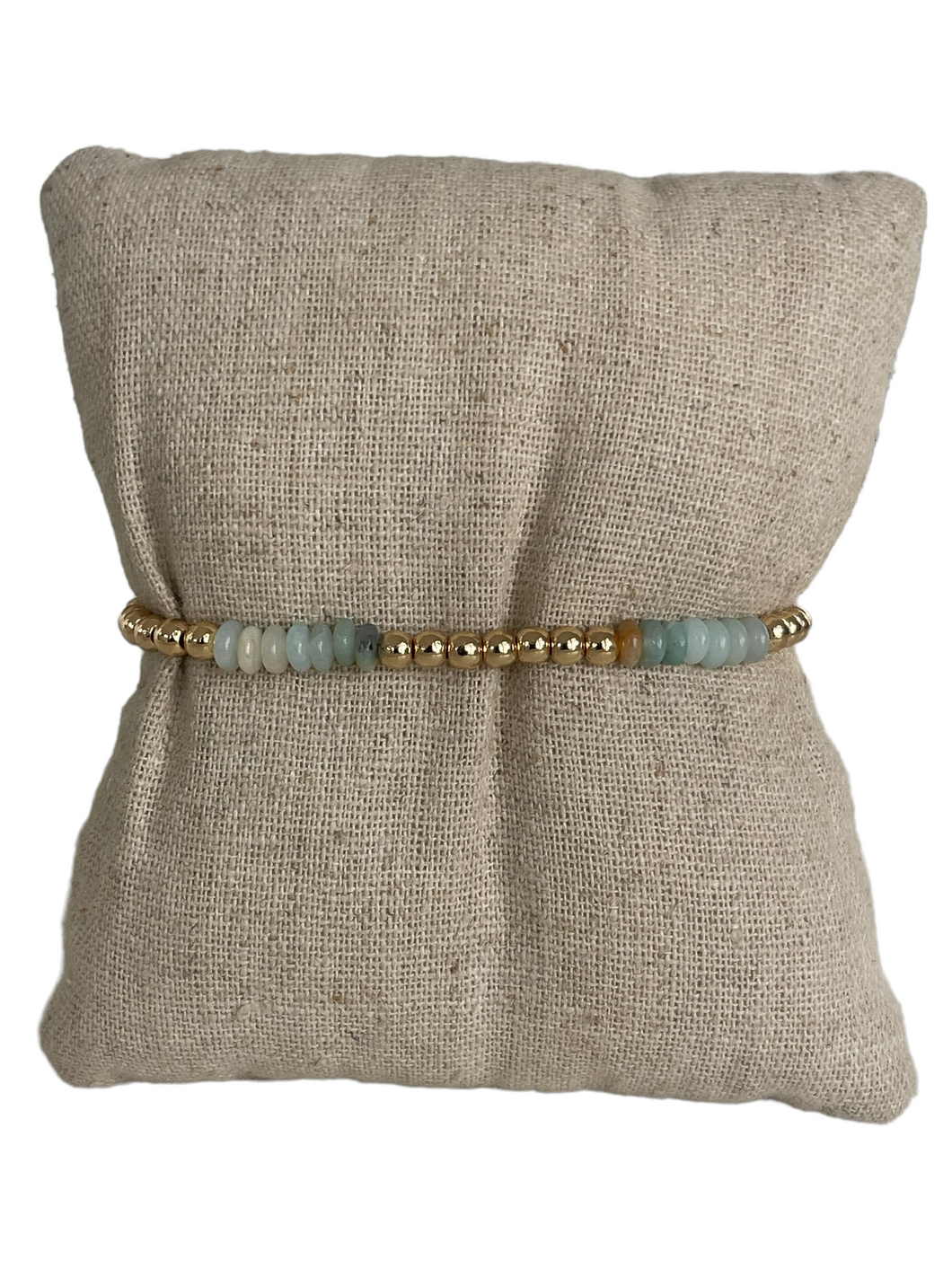 Gemstone and Gold Bracelets