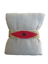 Load image into Gallery viewer, Red Miyuki Seed Bead Bracelet