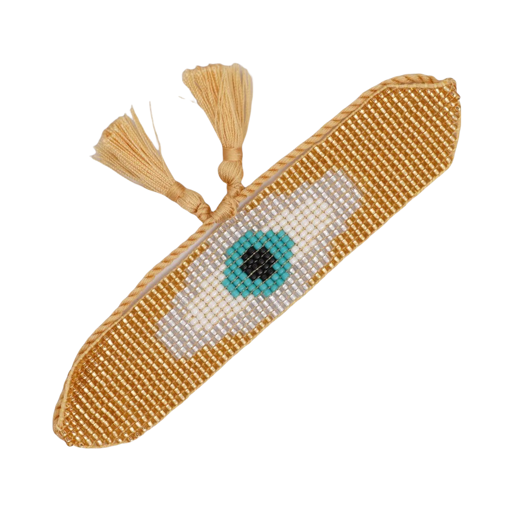 Miyuki Evil Eye Bracelet