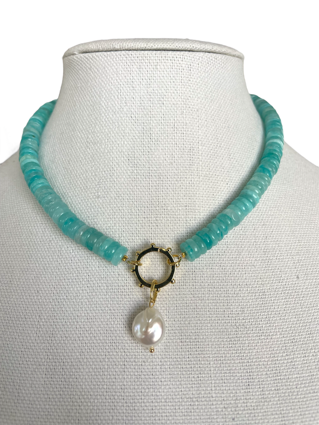 Peruvian Amazonite Charm Changer