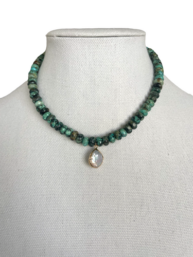 Peruvian Turquoise Necklace