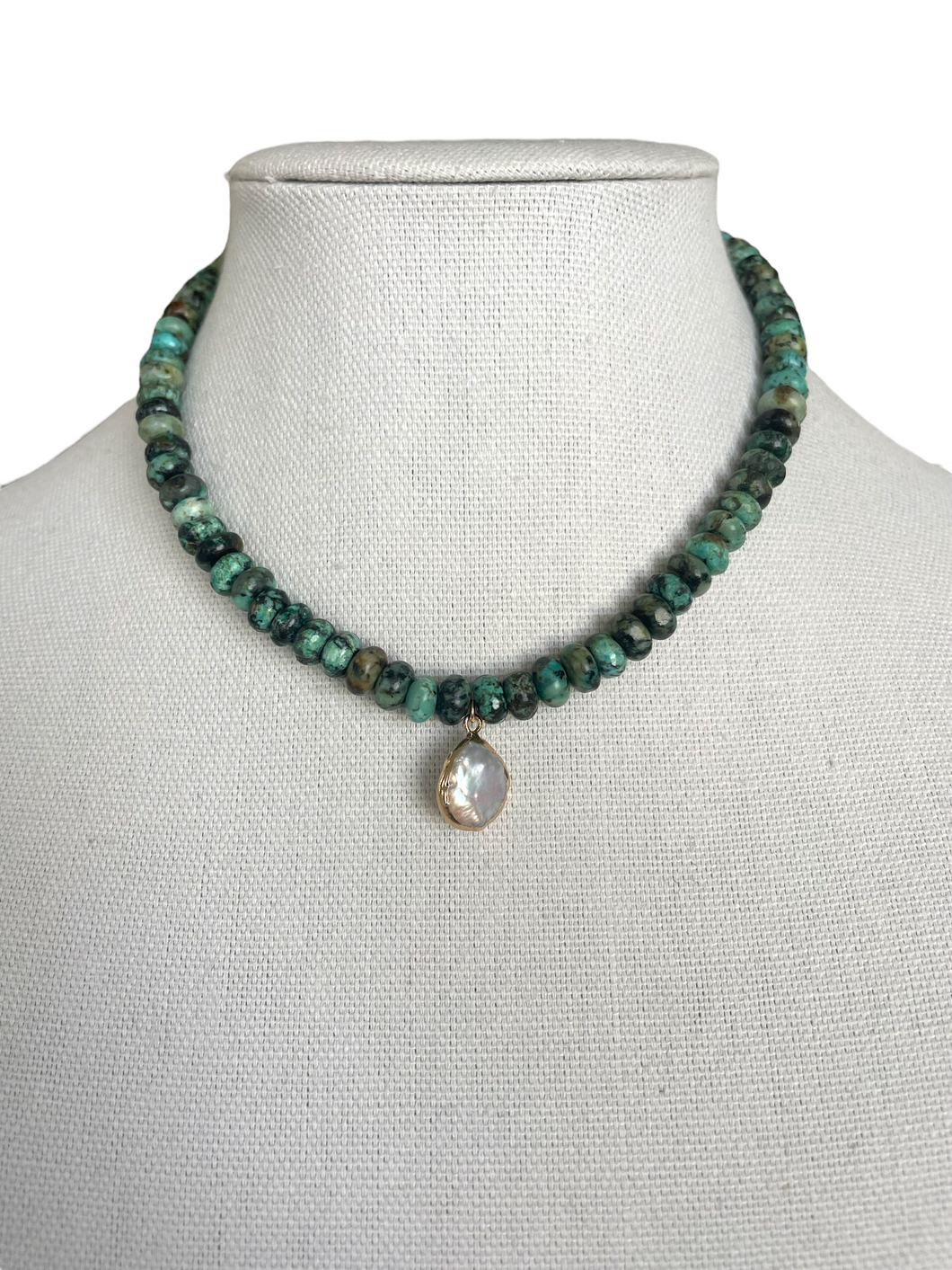 Peruvian Turquoise Necklace