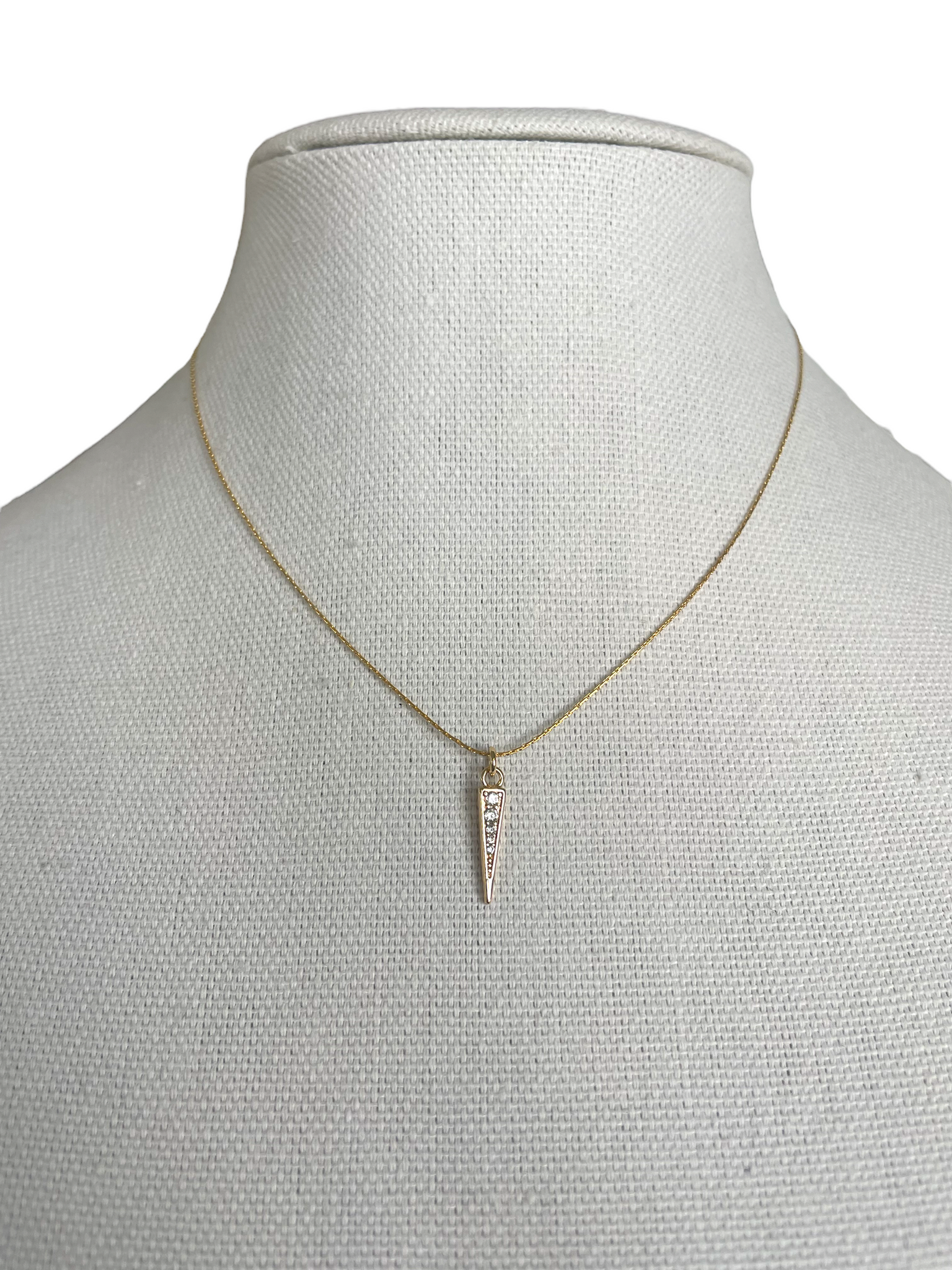 Dainty online cz necklace