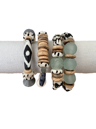 Coconut Beaded Bracelets