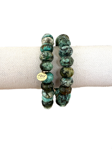 African Turquoise Bracelets