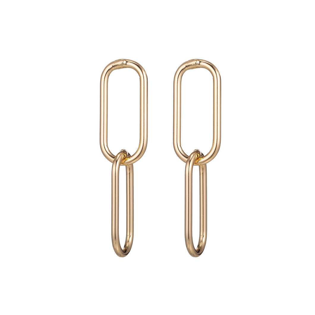Paperclip Earrings