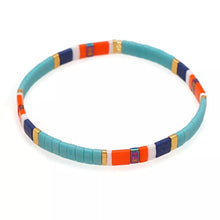 Load image into Gallery viewer, Pop of Color Tile Bracelets