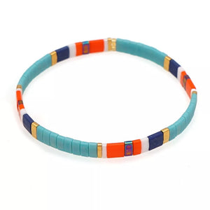 Pop of Color Tile Bracelets