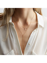 Load image into Gallery viewer, Minimalist Y Necklace