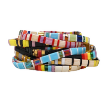 Load image into Gallery viewer, Pop of Color Tile Bracelets