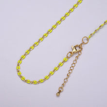 Load image into Gallery viewer, Enamel Gold Filled Chain