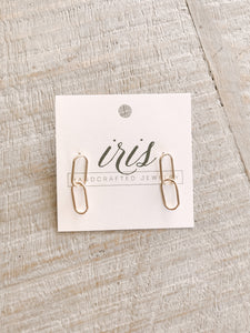 Paperclip Earrings