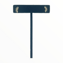 Load image into Gallery viewer, Gold Marquis Cluster Earrings